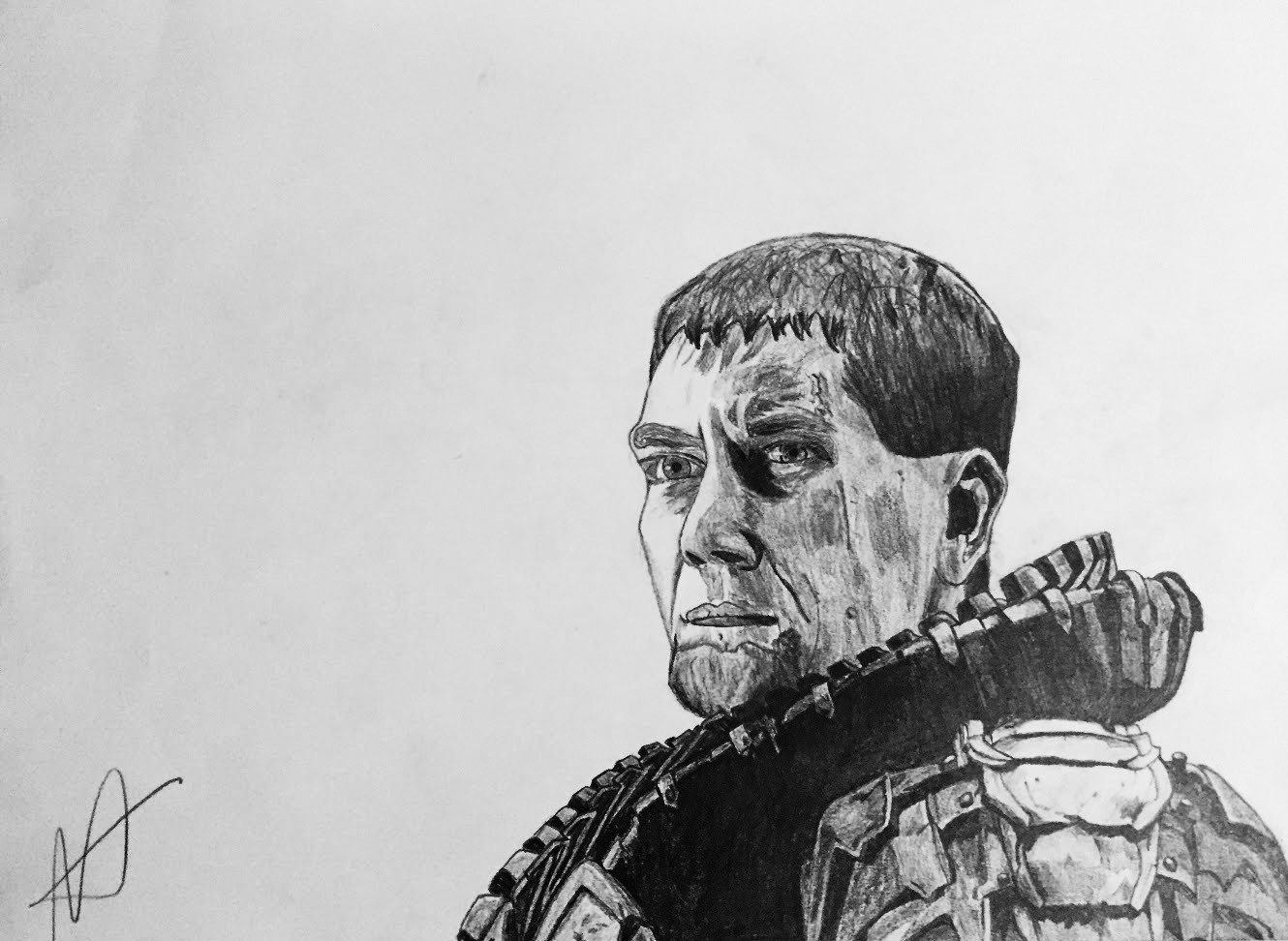 General Zod drawing